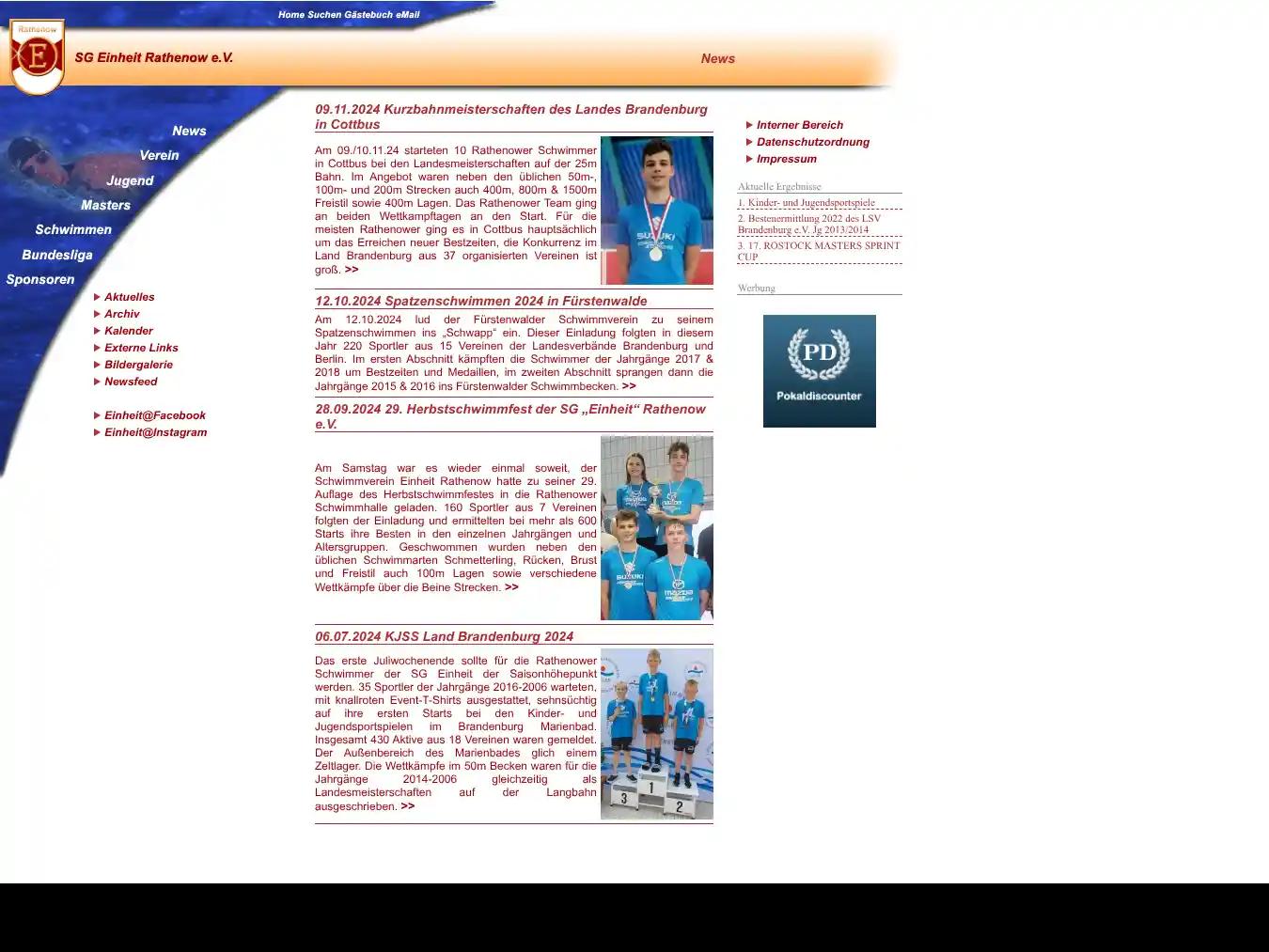 Veranstalterhomepage - http://einheit-rathenow.de/