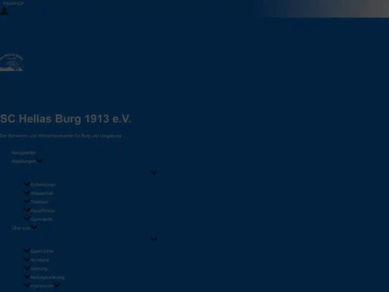 Veranstalterhomepage - http://www.sc-hellas-burg-1913ev.de/