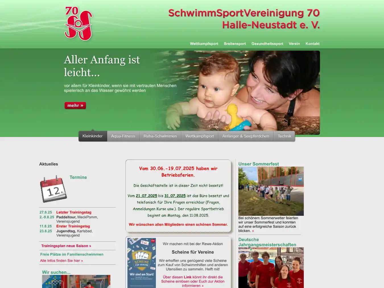 Veranstalterhomepage - http://www.SSV70.de