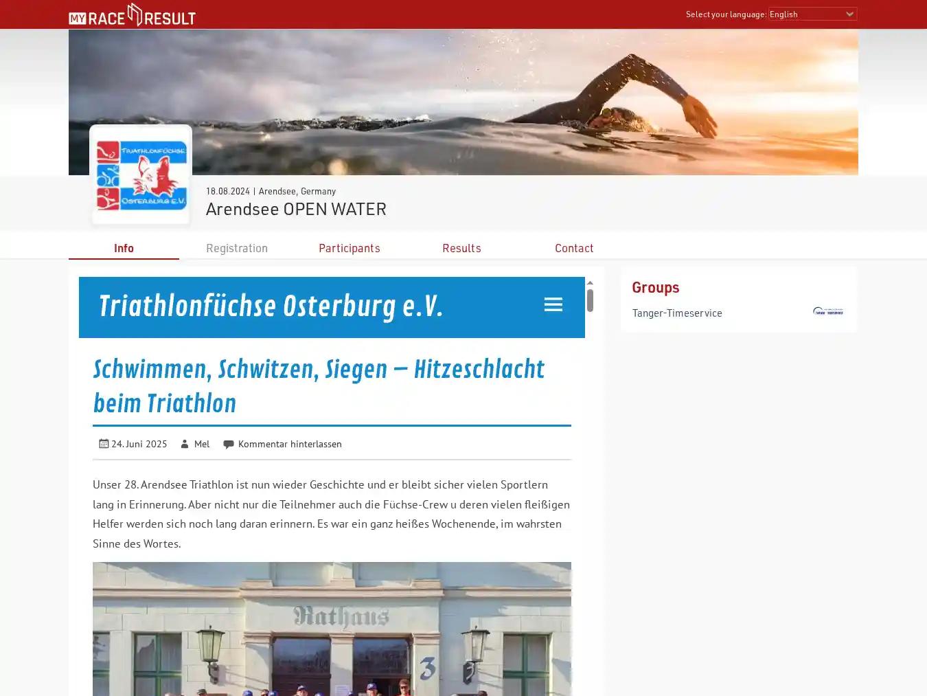 Veranstalterhomepage - https://my.raceresult.com/276387/info