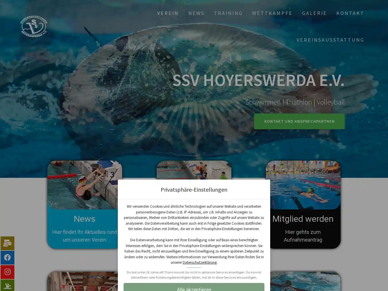 Veranstalterhomepage - http://www.ssv-hoyerswerda.de/