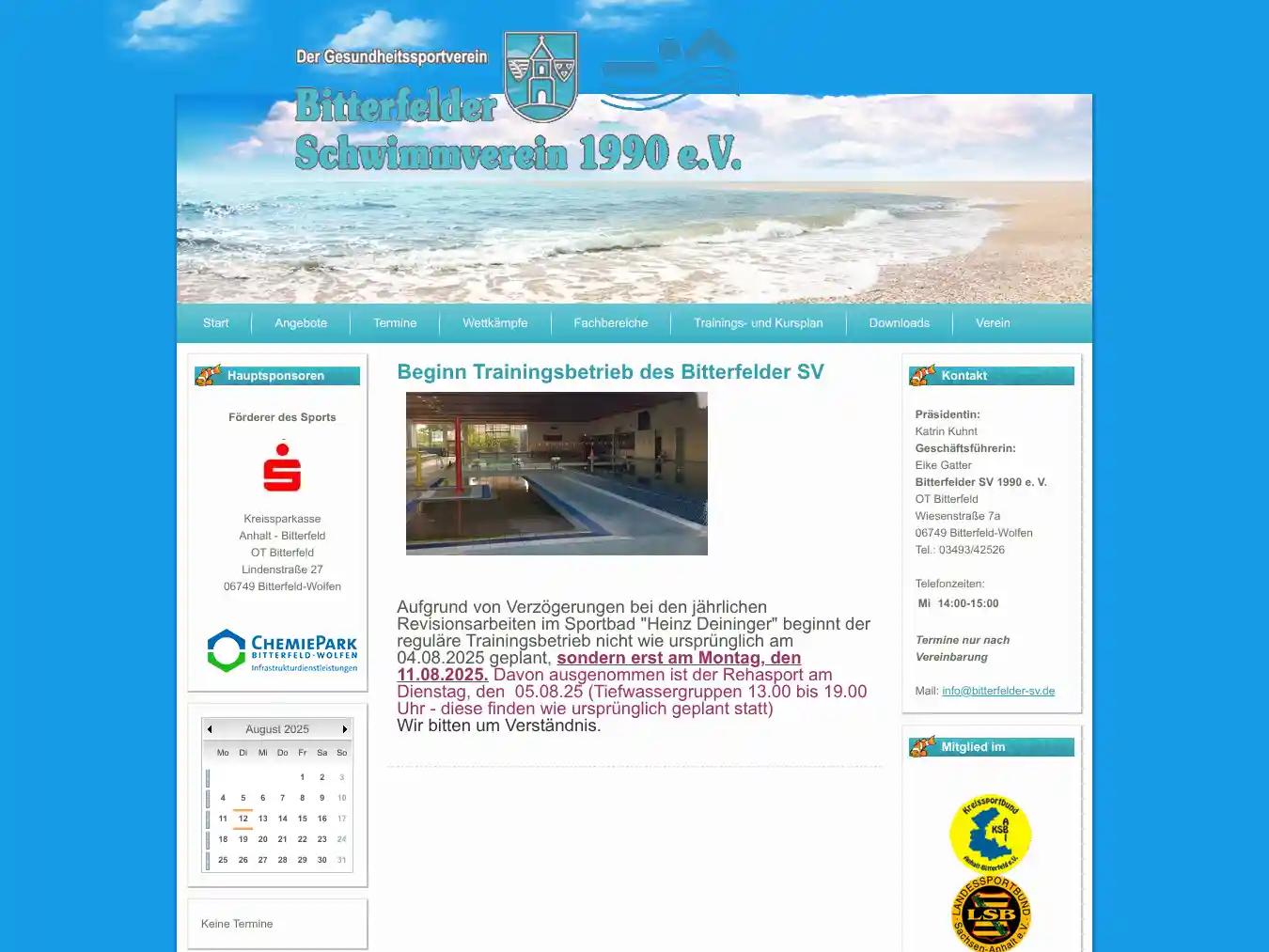 Veranstalterhomepage - http://www.bitterfelder-sv.de