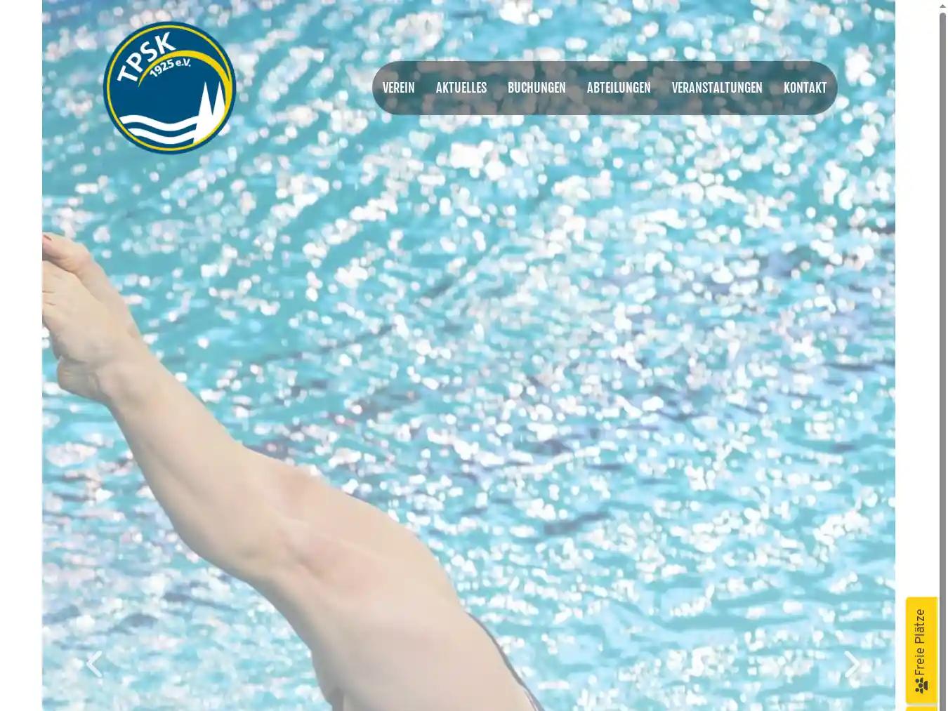 Veranstalterhomepage - http://schwimmen.tpsk-koeln.de/