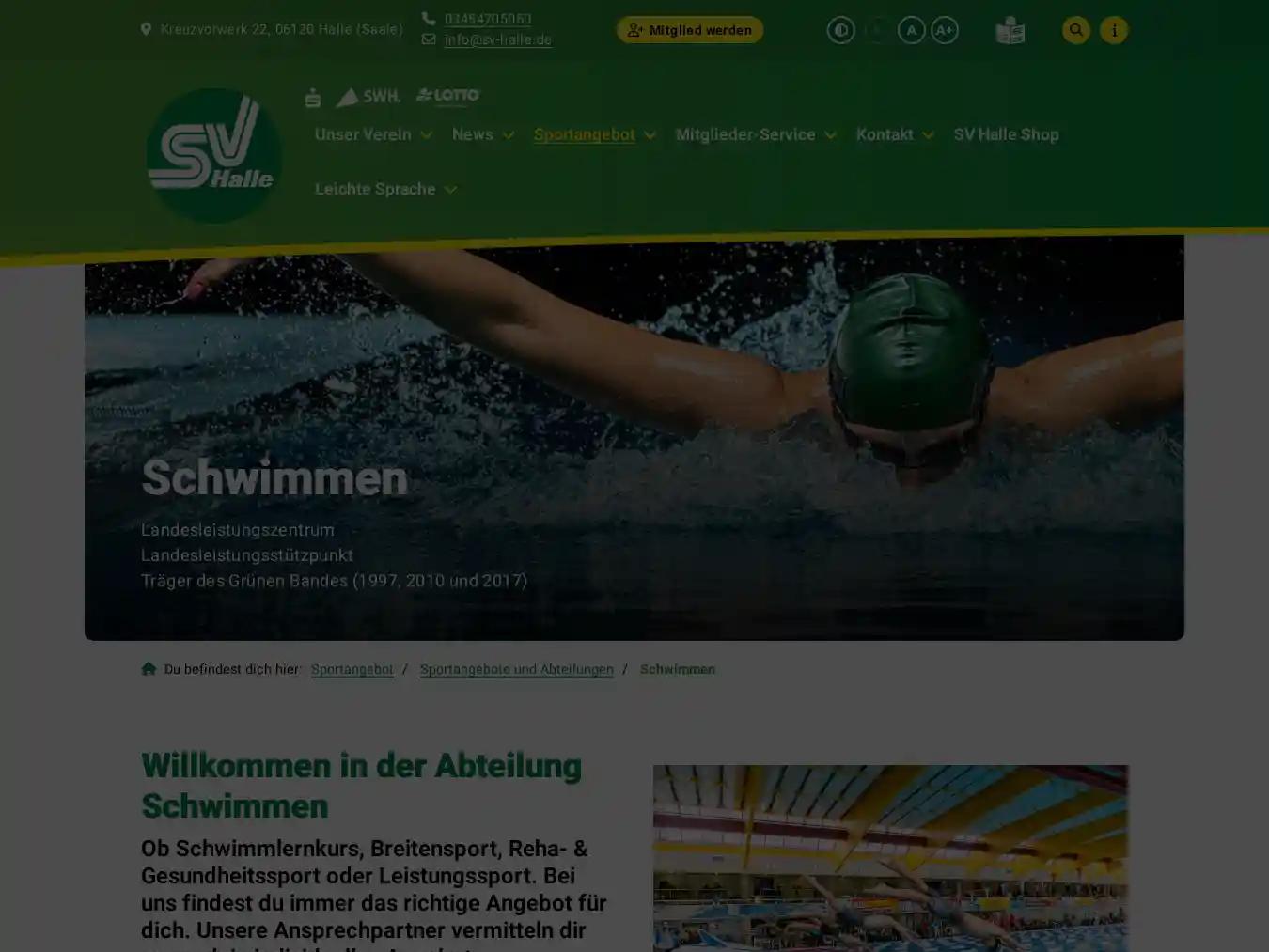 Veranstalterhomepage - http://www.saalehaie.de