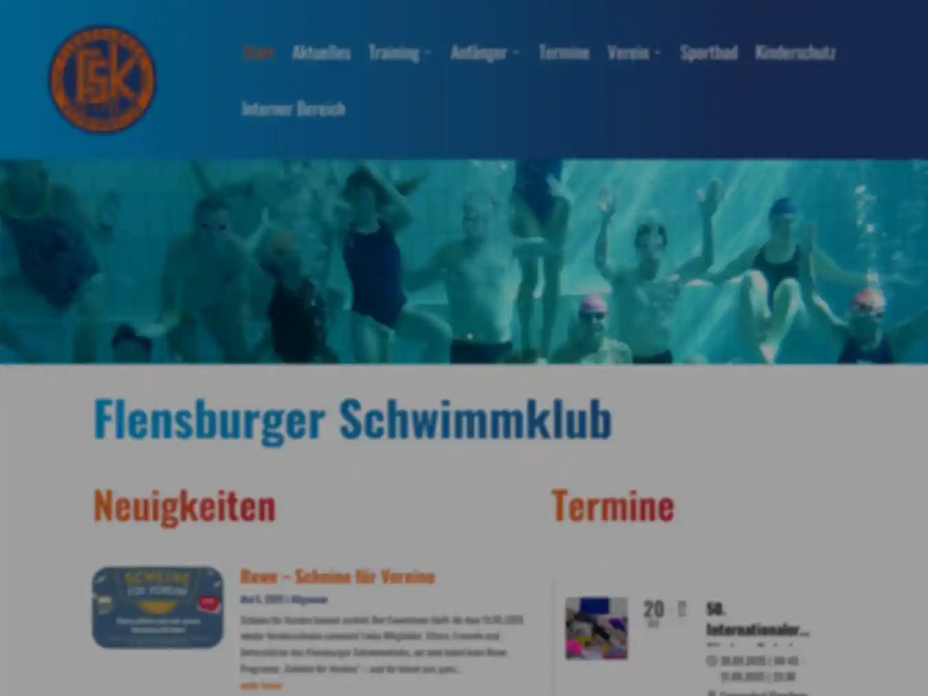 Veranstalterhomepage - http://www.flensburger-schwimmklub.de/
