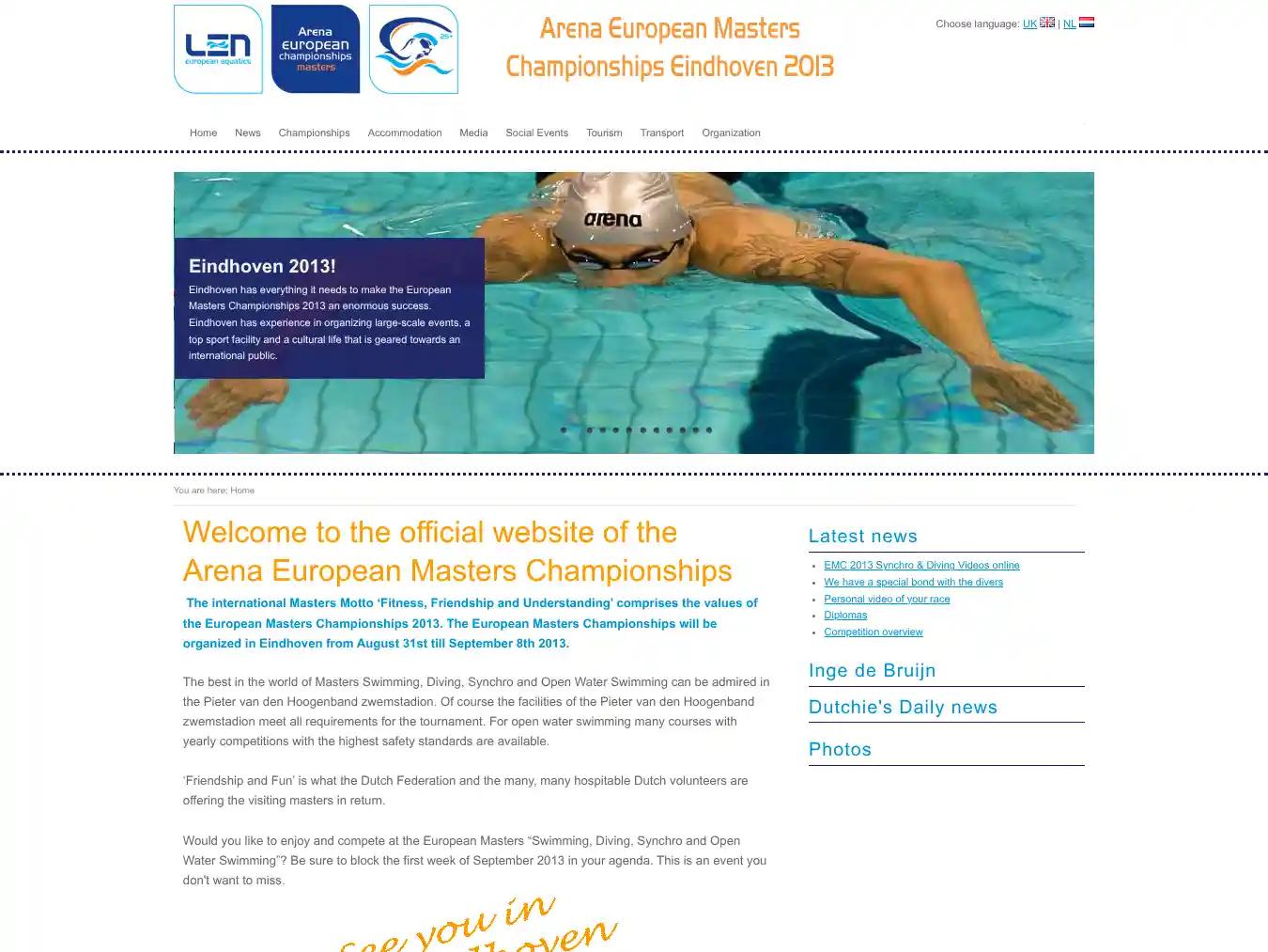 Veranstalterhomepage - http://www.ecmasters2013.com/